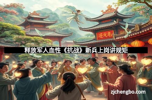 释放军人血性《抗战》新兵上岗讲规矩